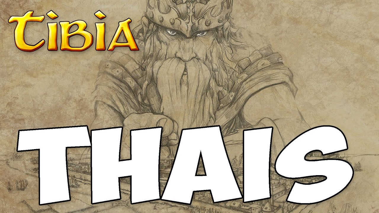 Najstarsze miasto w Tibii - THAIS - Tibia