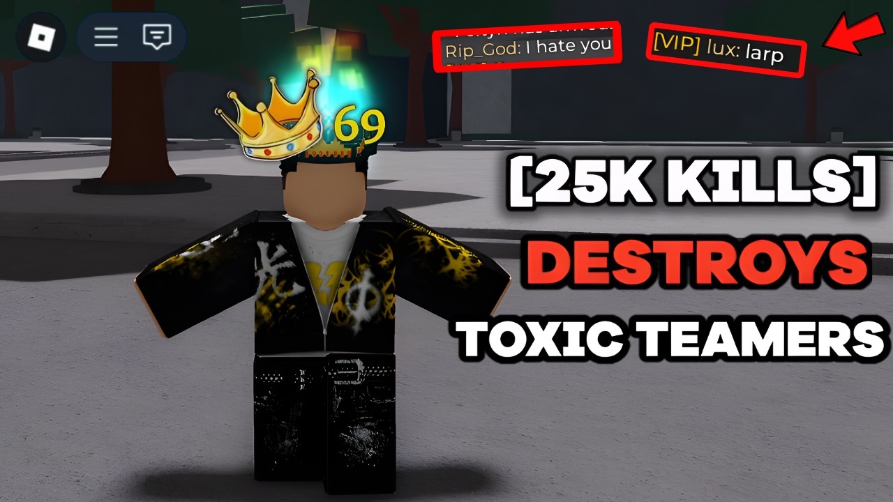 DESTROYING TOXIC TEAMERS.. IS HILARIOUS 🤣☠️ The Strongest Battlegrounds
