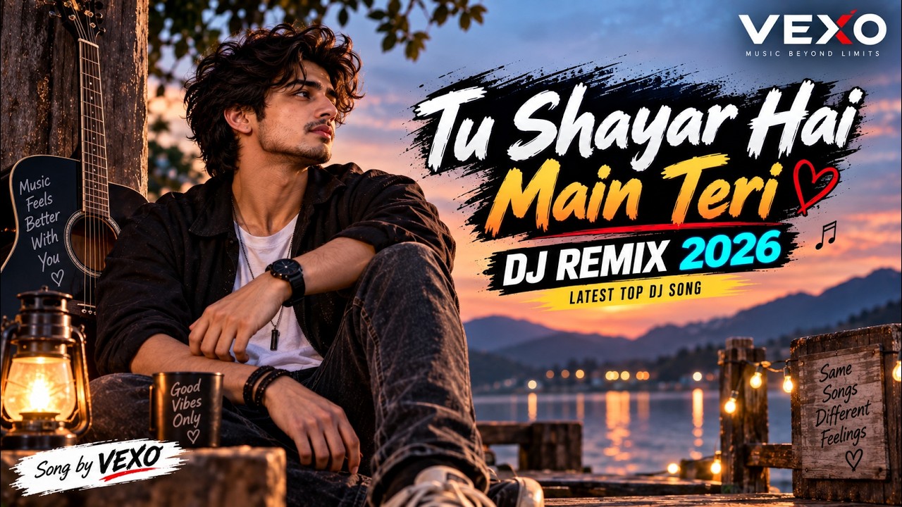 Tu Shayar Hai Main Teri DJ Remix 2026 | Latest Top DJ Song | Song by VEXO