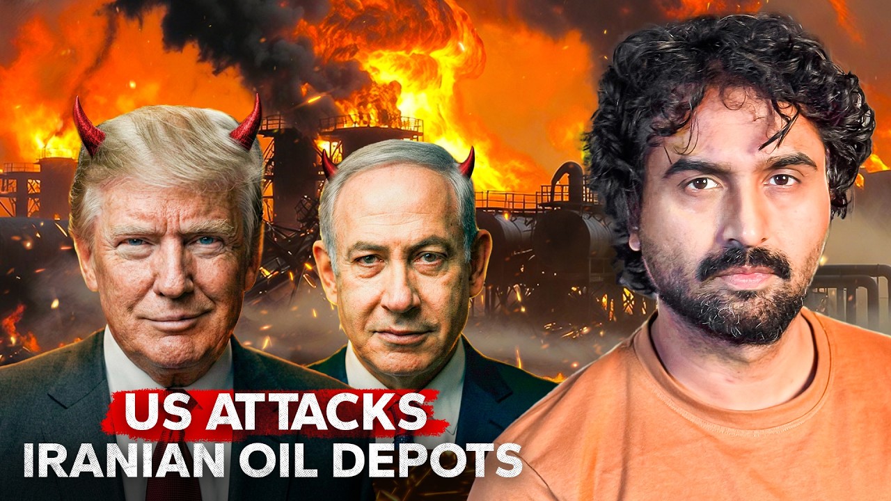 US Strikes Iran&rsquo;s Oil Depots | Middle East War Escalates