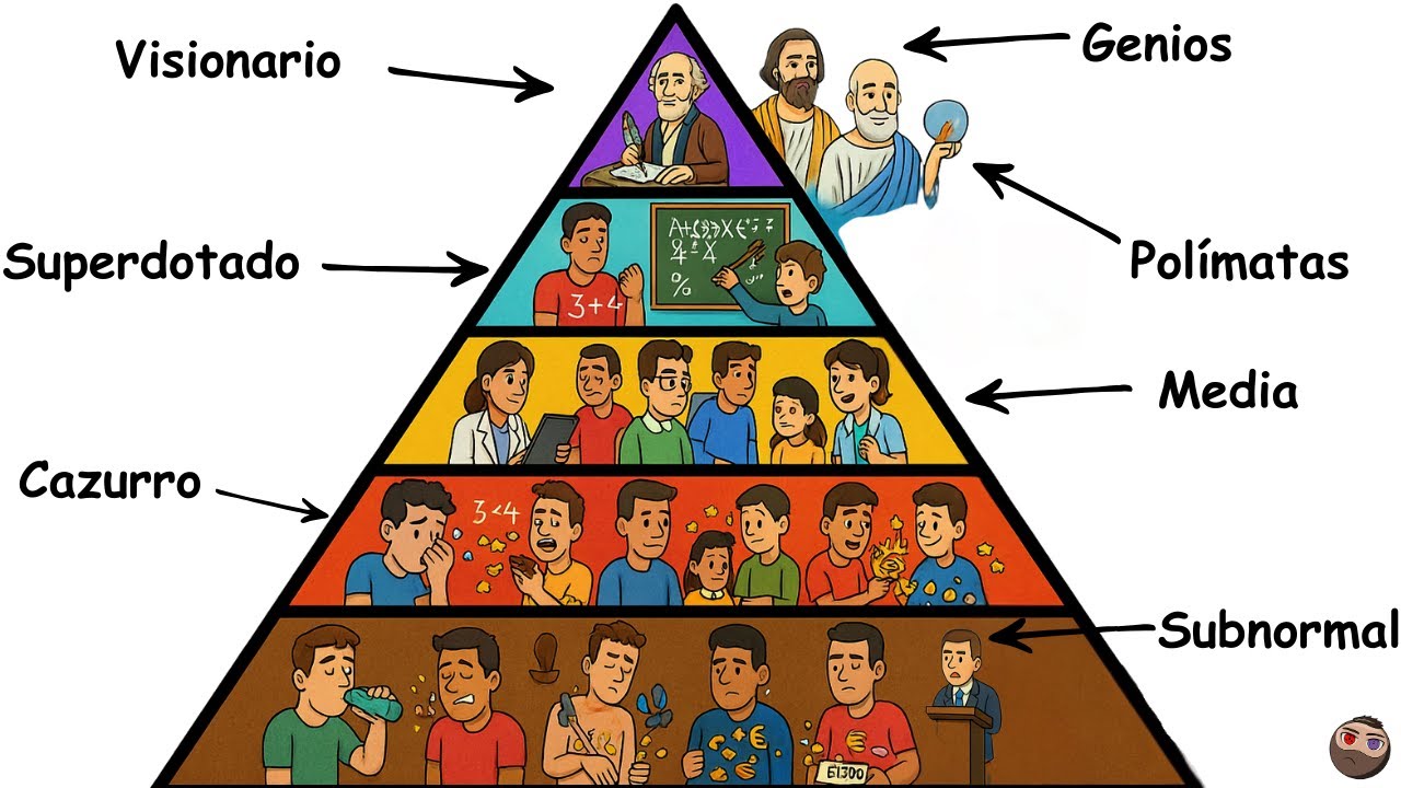 TODOS los NIVELES de INTELIGENCIA explicados en 12 minutos