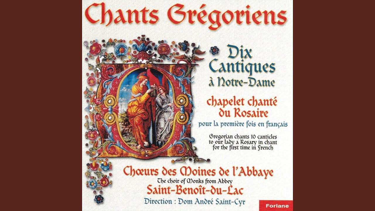 Chapelet chanté : La nativité. Cantique - A l'humble Marie