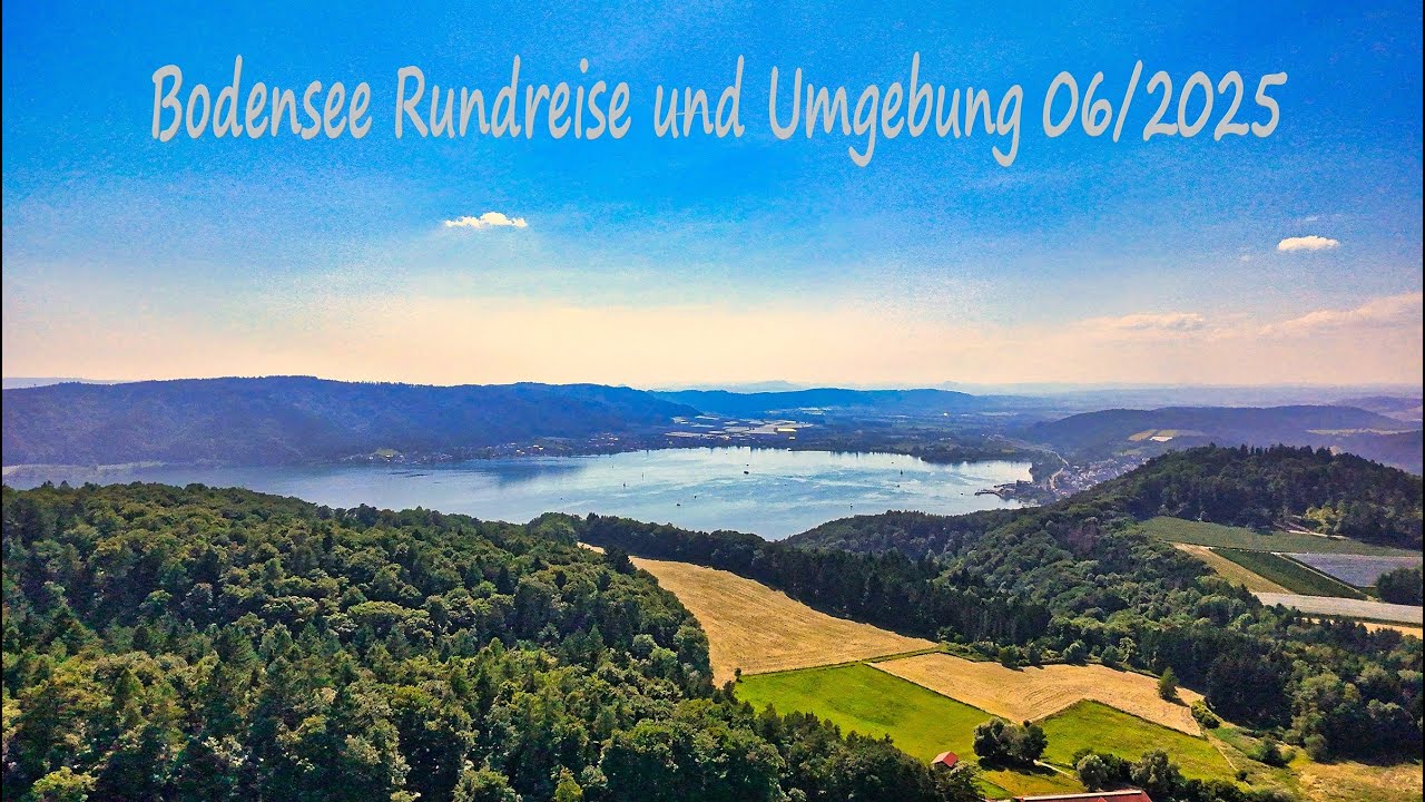 4K Rundreise am Bodensee (Lindau, Meersburg, Uhldingen, Konstanz, Ravensburg, Wangen im Allgäu)