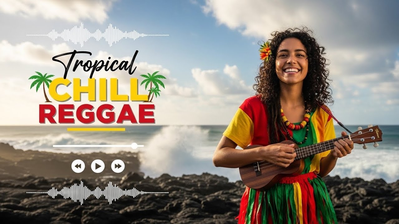 Reggae Island Mix 🌊 Feel Good Tropical Vibes to Relax & Work