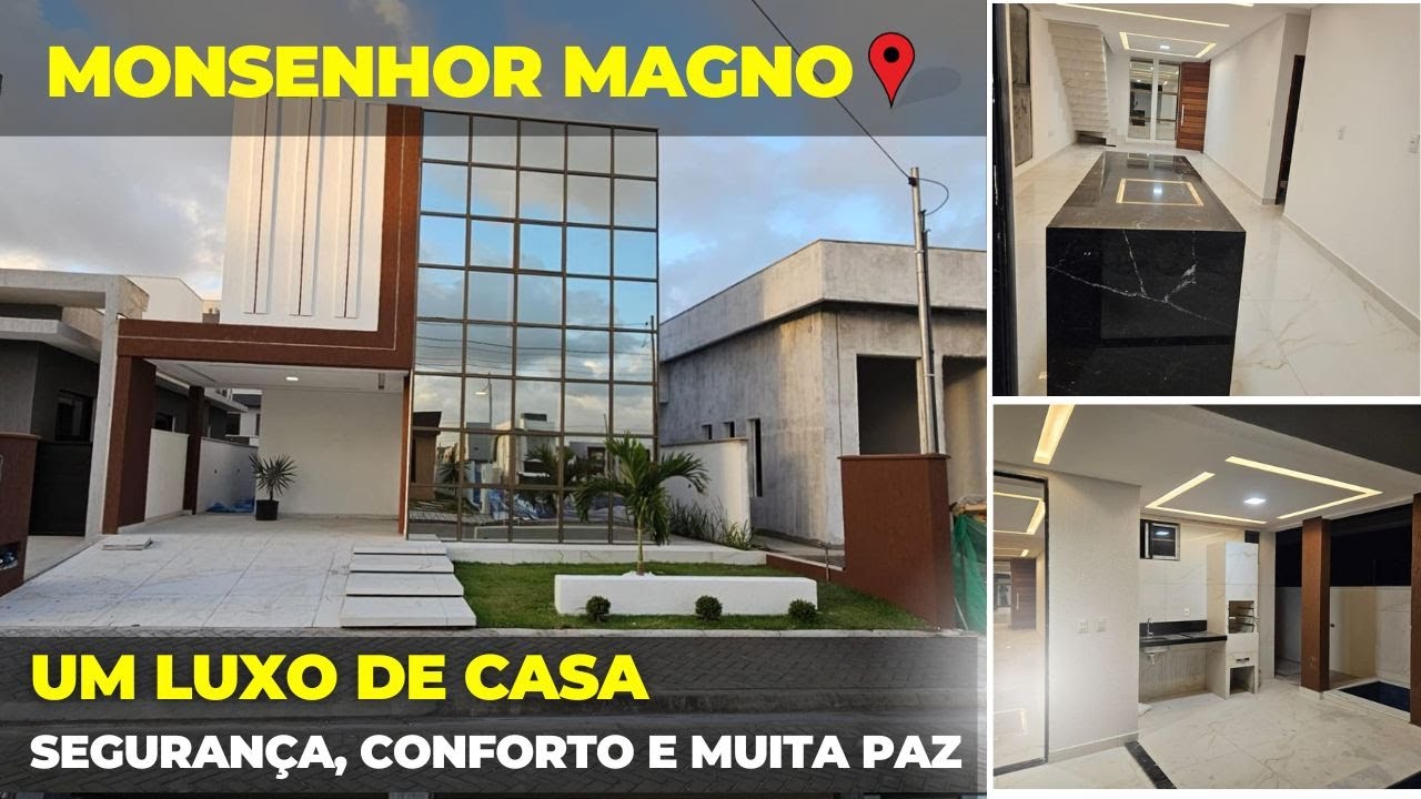 Um Luxo de casa em condomínio fechado em João Pessoa # PARAÍBA