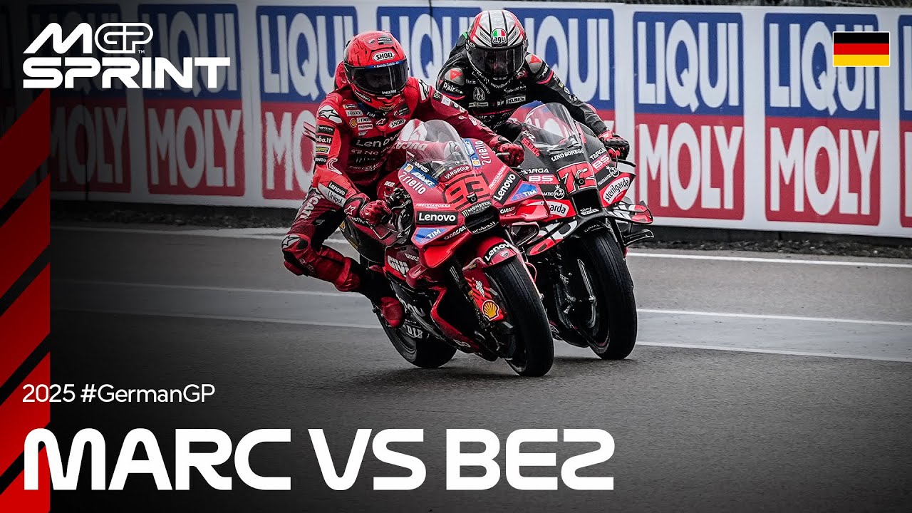 The tense Tissot Sprint Last Lap battle! ⚔️ | 2025 German GP