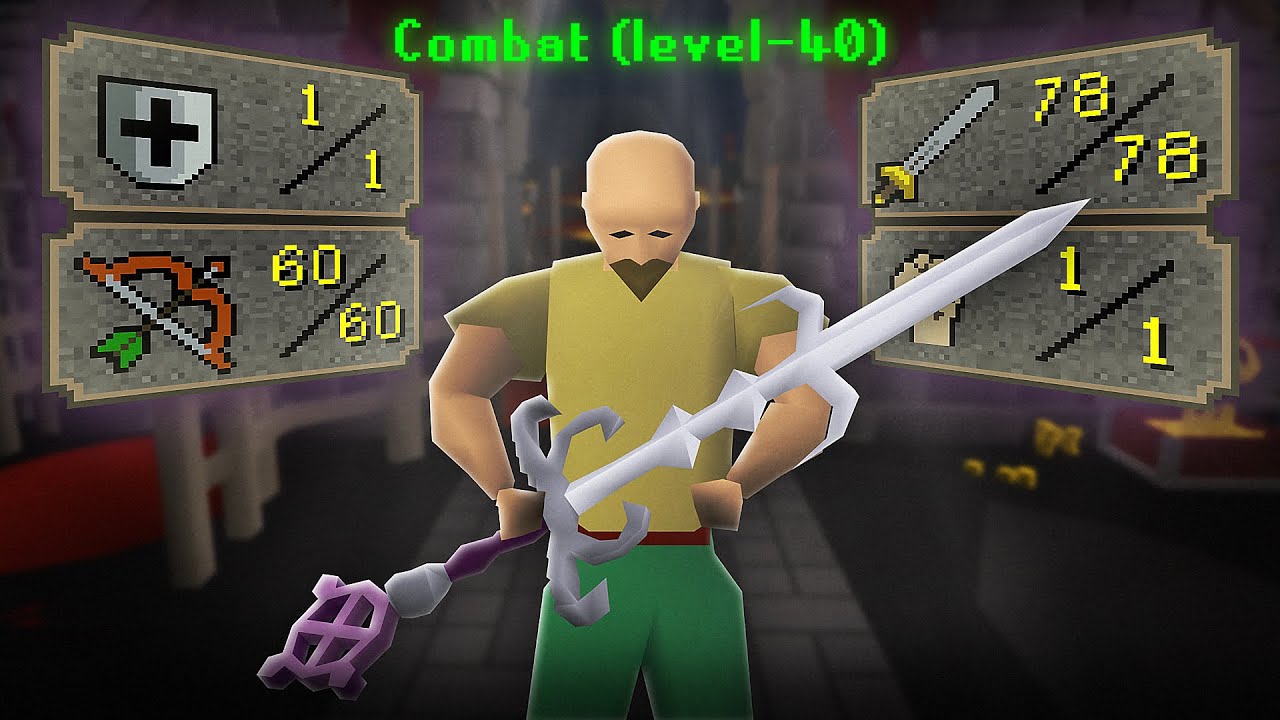 My Level 40 Can Use a Godsword