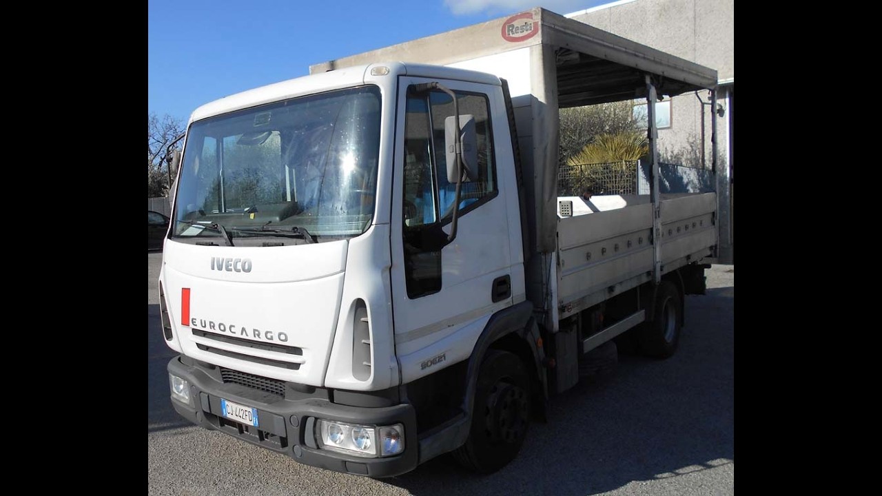ASTA Lotto 3) Autocarro Iveco EuroCargo 90E21 targato CJ 442 FD