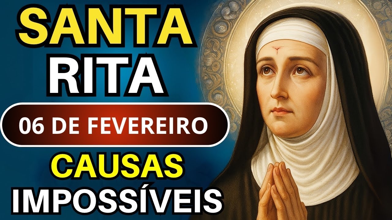 TERÇO SANTA RITA 🌹06/02/26 | Prepare-se para o Fim de Semana com Oração