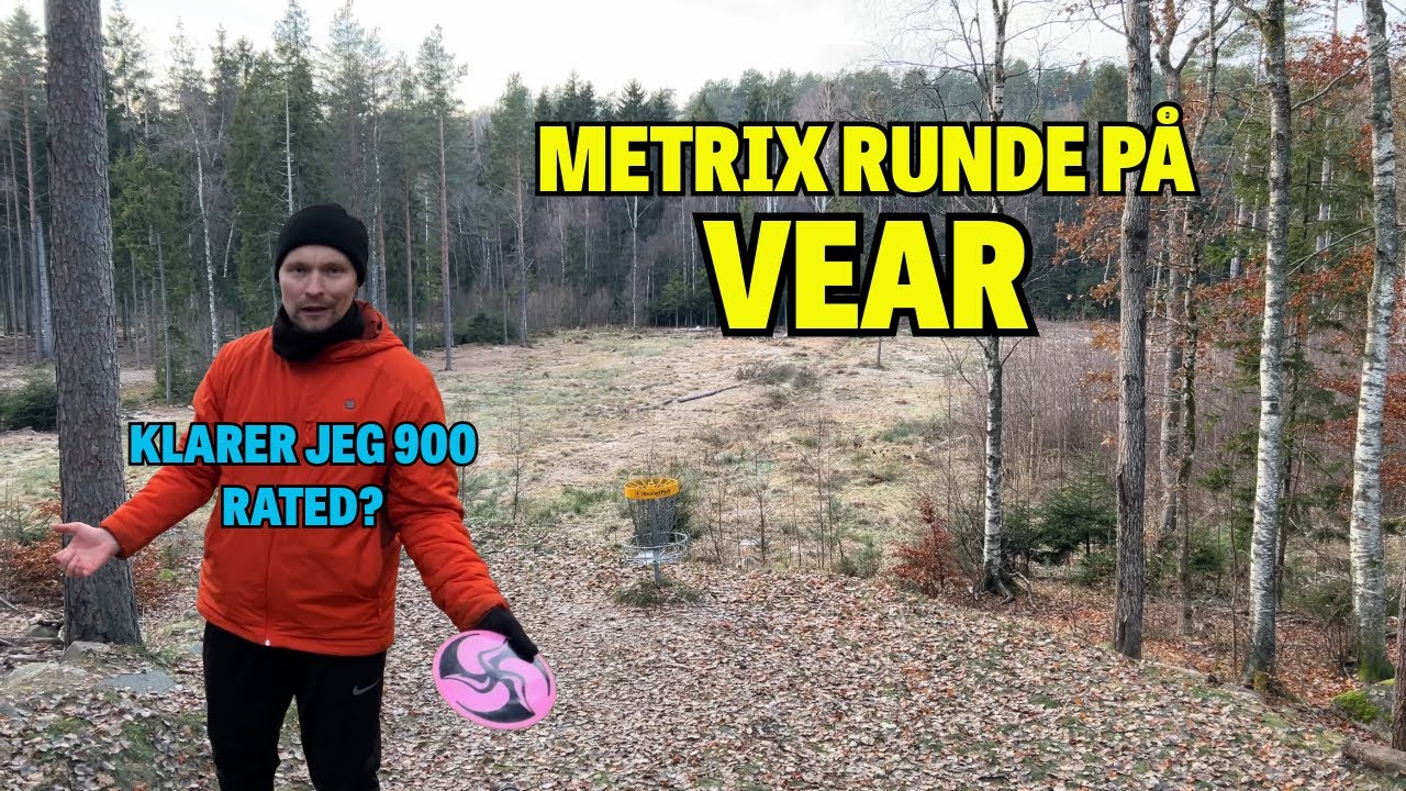 Spiller en casual runde på Vear Discgolf
