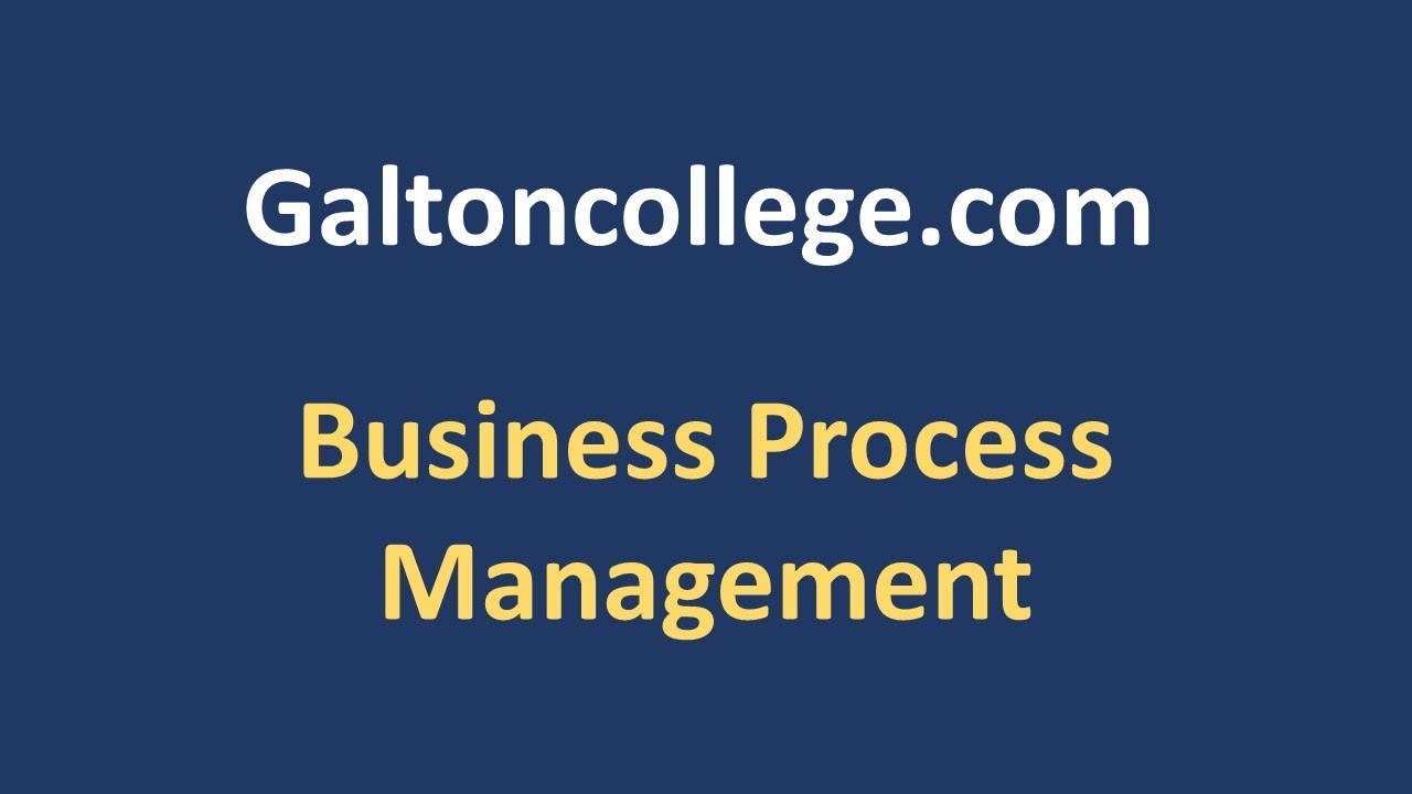 Business Process Management