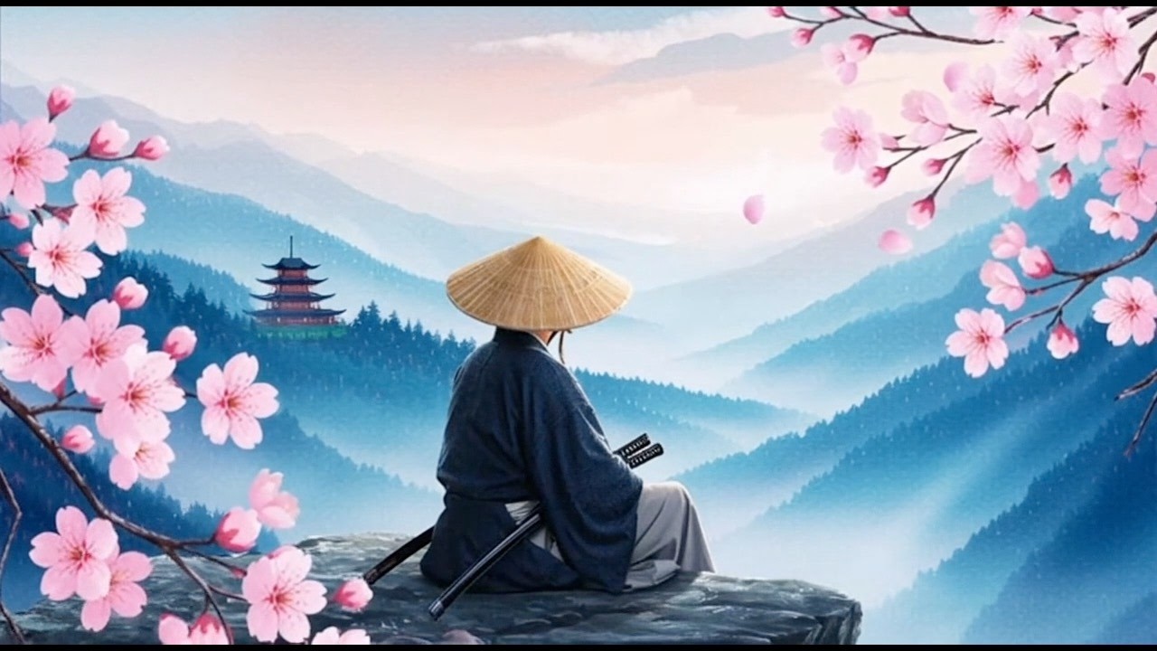 Japanese Samurai Ambience for Stillness and Mindfulness. Dreamy Music to help you find Balance.
