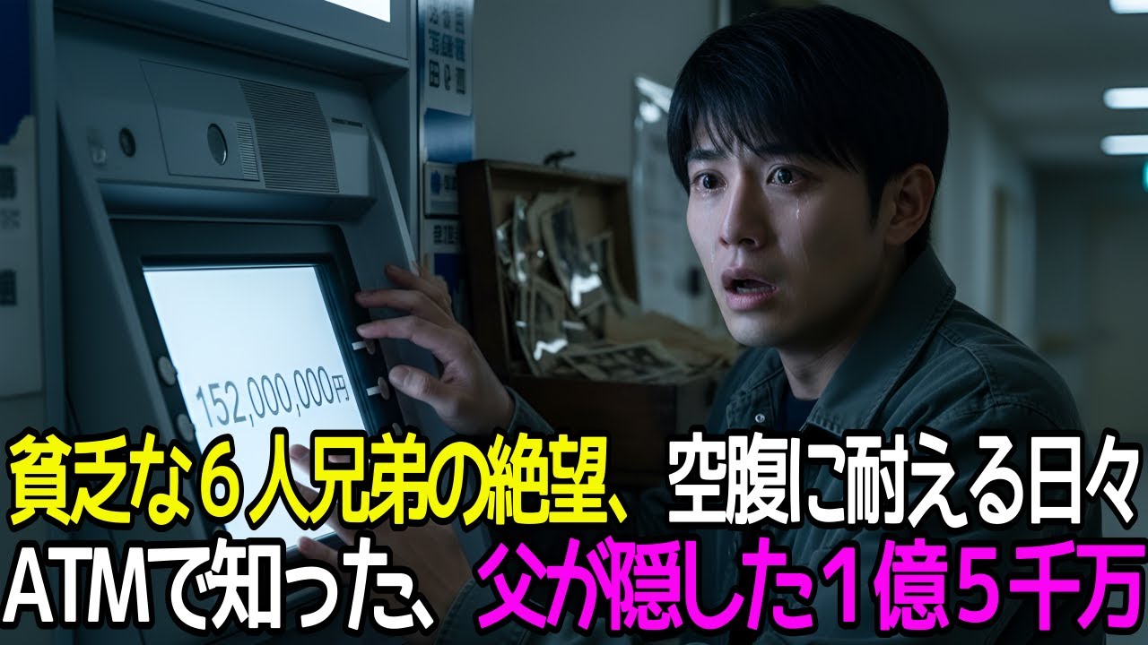 【衝撃】亡き父の古いカードで医療費を払ったら残高1億5千万!? 貧乏だと思っていた父の隠し事【感動する話】