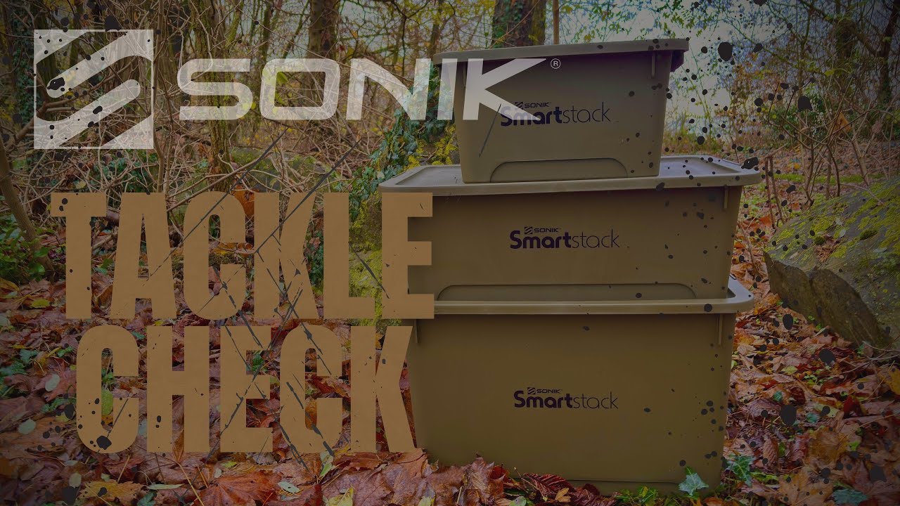 SONIK SMART STACK BOXEN IM TACKLE CHECK: Die ultimativen wetterfesten Boxen in 3 Größen. 
