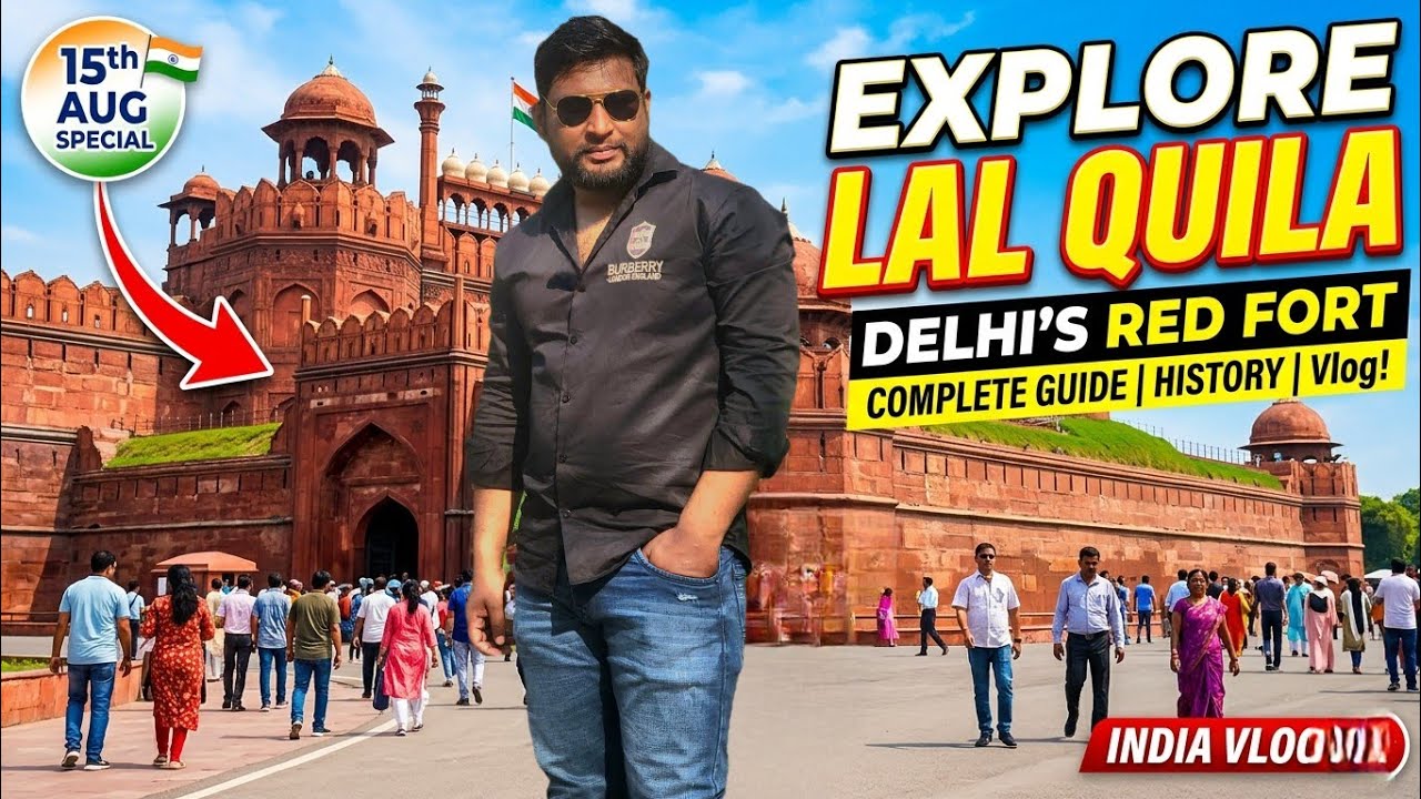 Delhi Red Fort Complete Detailed Tour With Me || दिल्ली का लाल किला #redfort #lalquila #delhi #viral