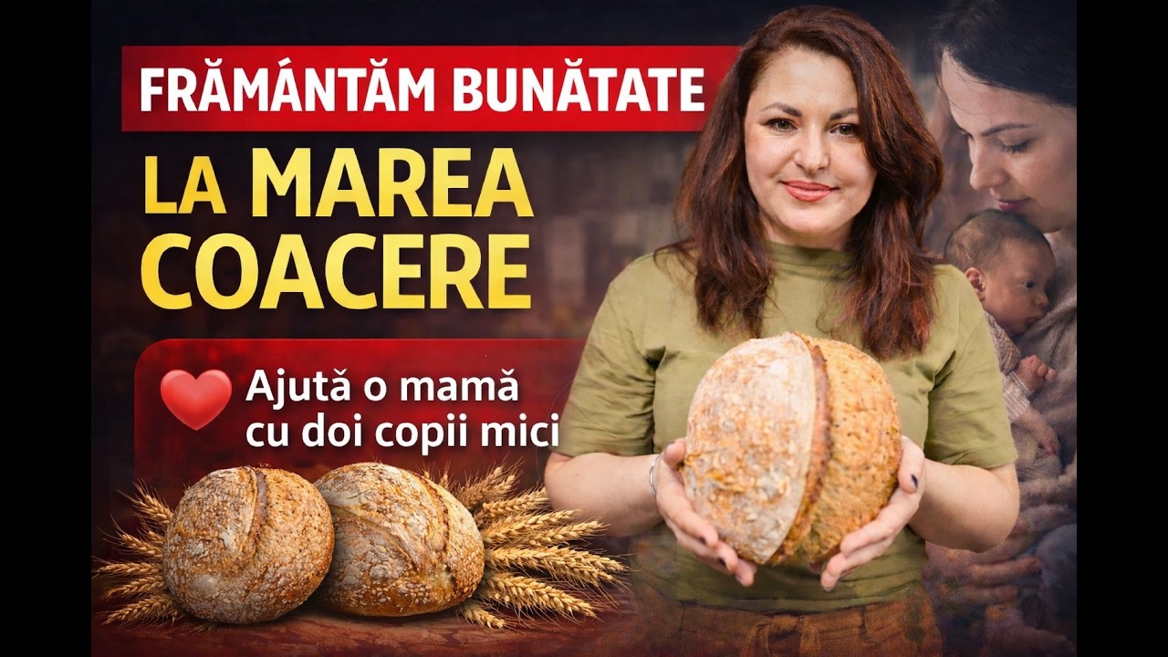 Frământăm bunătate la Marea Coacere 🍞 | Interviu cu Doina Levițchi