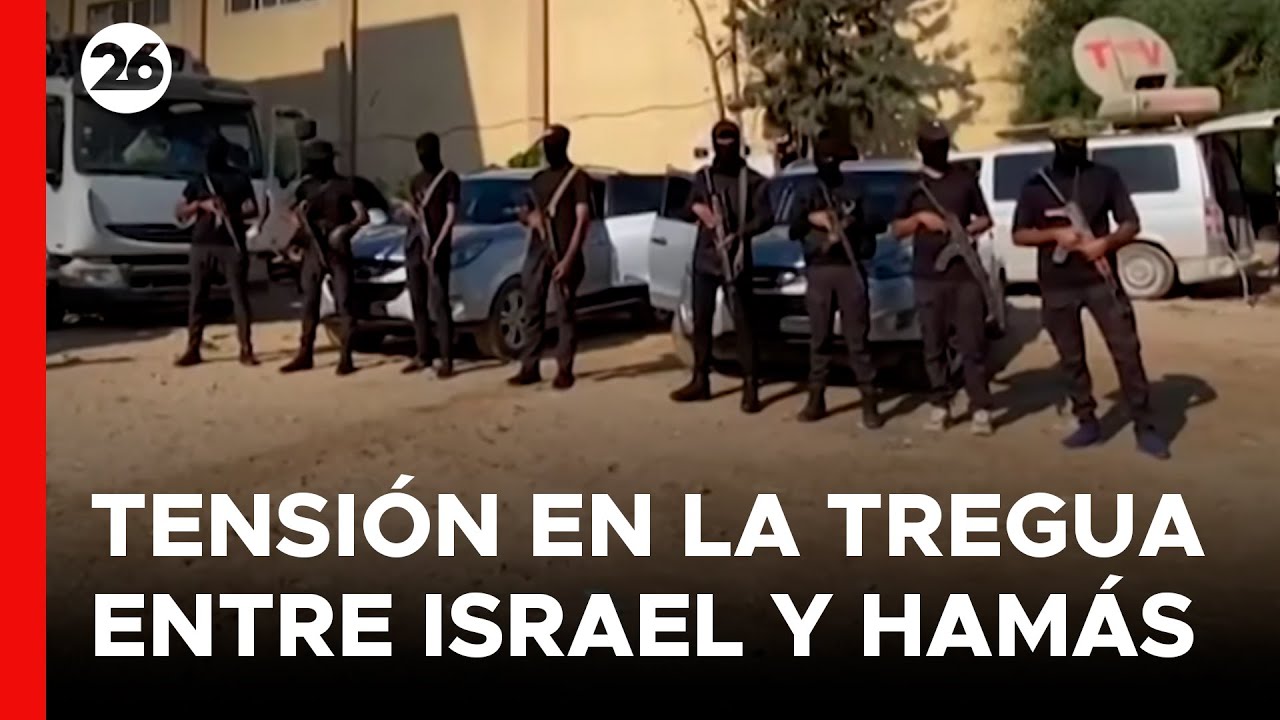 ⚠️ TENSI&Oacute;N EN LA TREGUA | ISRAEL y HAM&Aacute;S se ACUSAN mutuamente de NO RESPETAR el acuerdo de PAZ