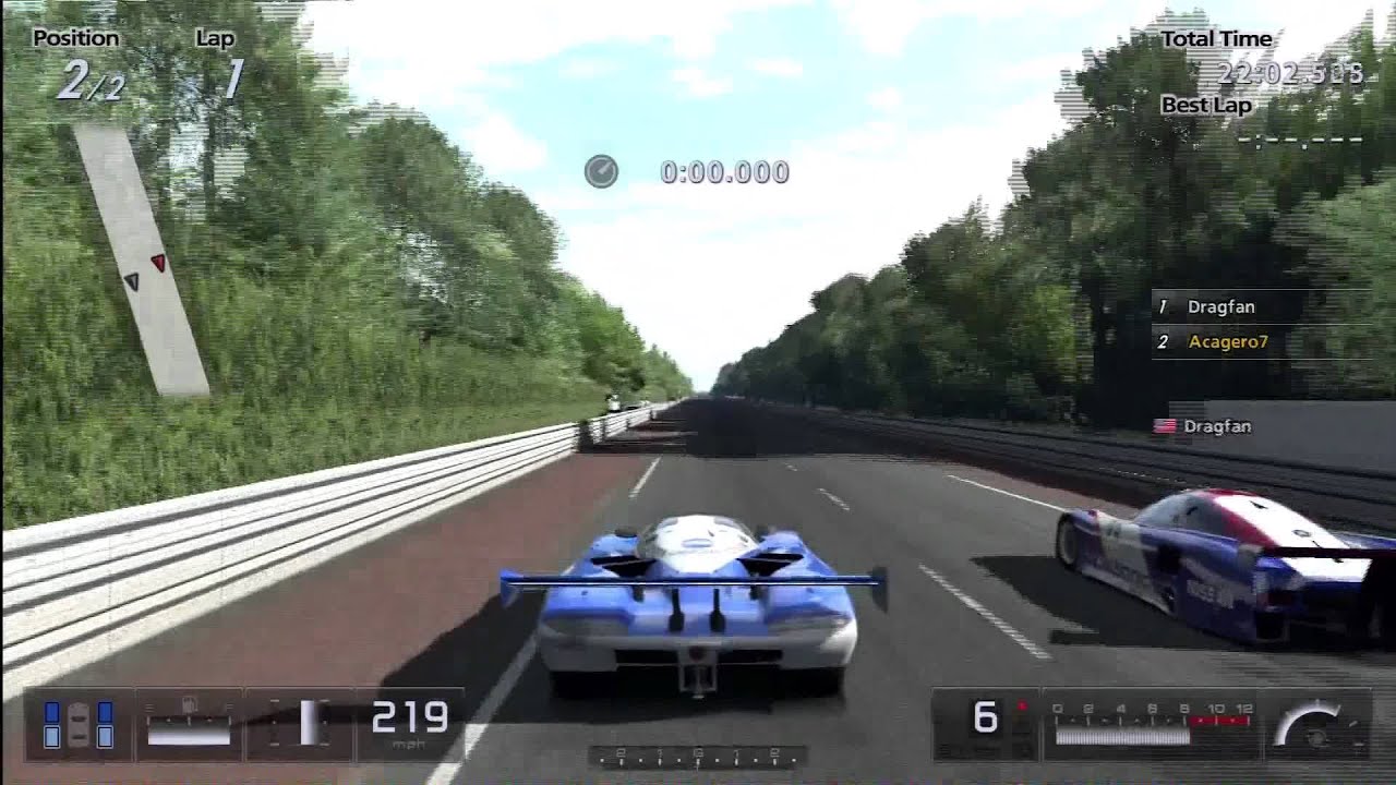Gran Turismo 5 - Drag Races: Toyota Minolta﻿ Toyota 88C-V Race Car VS. Nissan R89C Race Car
