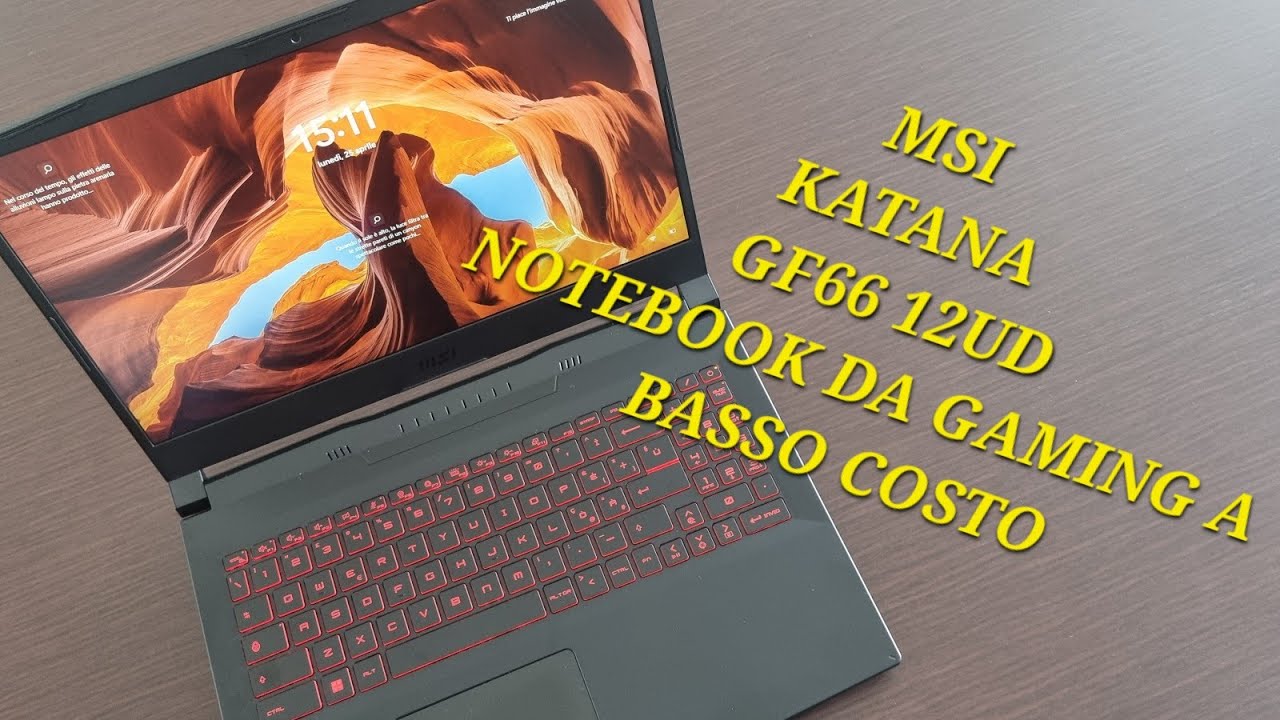 MSI KATANA GF66 12UD[ITA]INTEL I7 12700H