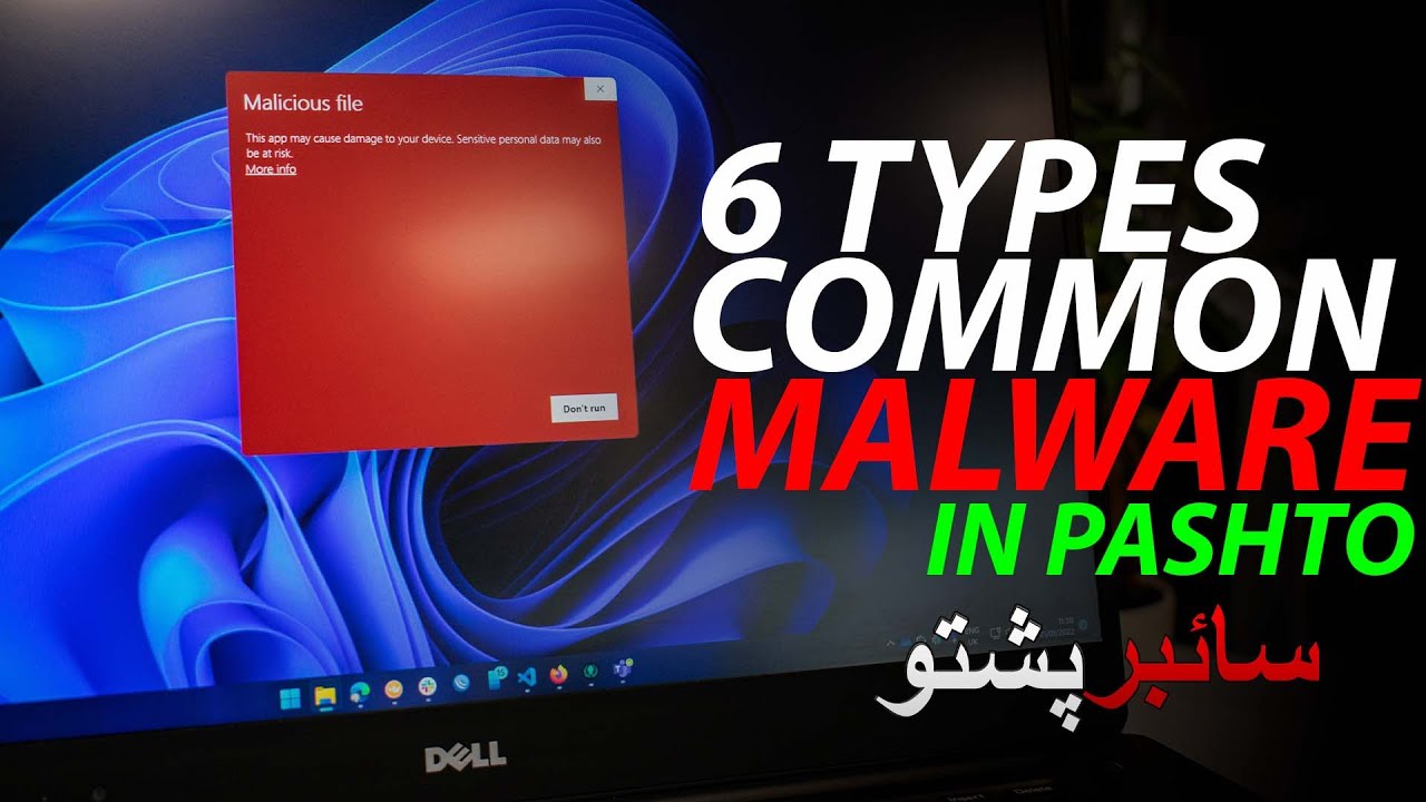 6 Common Types of Malware In Pashto