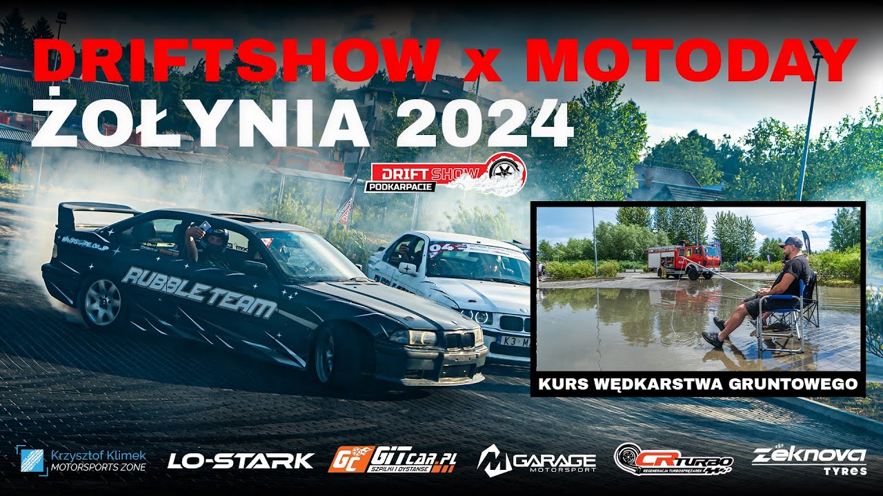 DriftShow x MotoDay Żołynia 2024 / Kurs Wędkarstwa Gruntowego