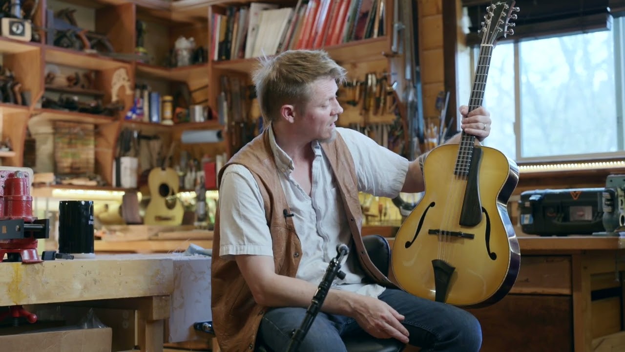 Archtop Octave Mandolin #302