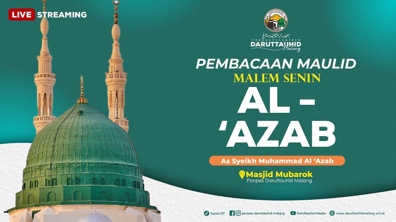 🔴LIVE... Pembacaan Maulid Nabi Muhammad SAW ( Al 