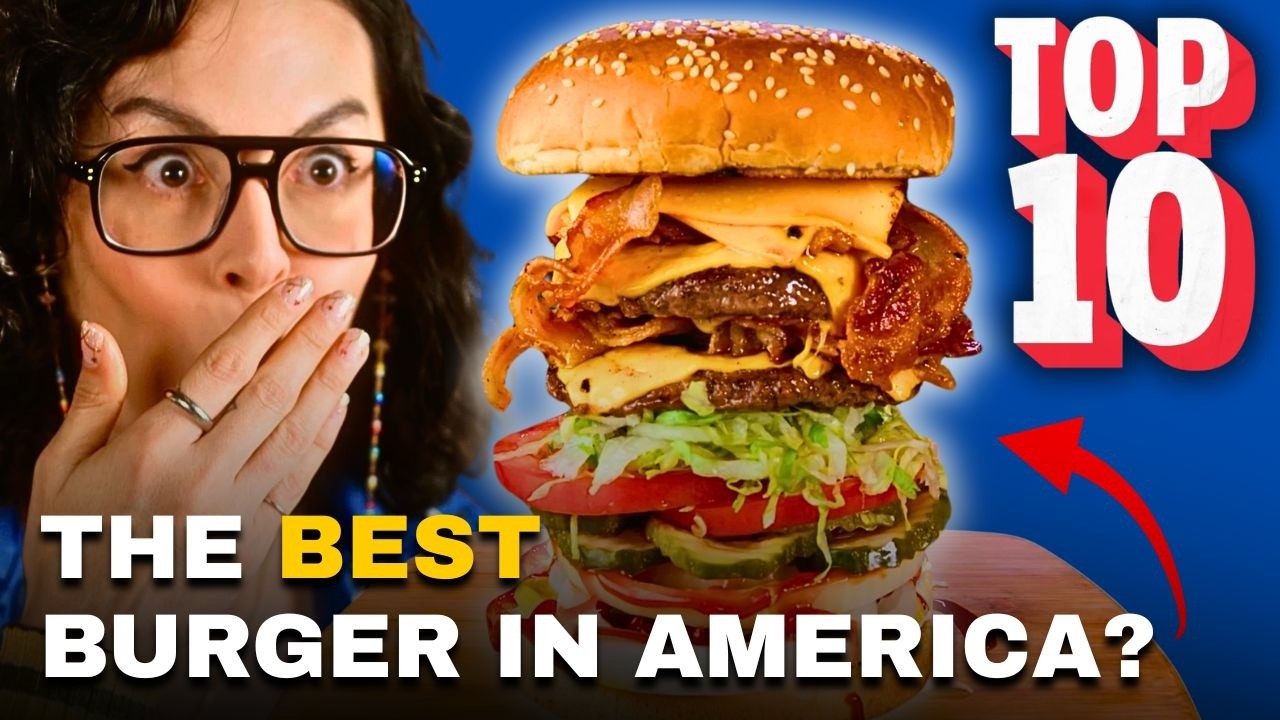 The Top 5 BEST Burgers in America 🍔 The Very Best of Food Network's Top 10