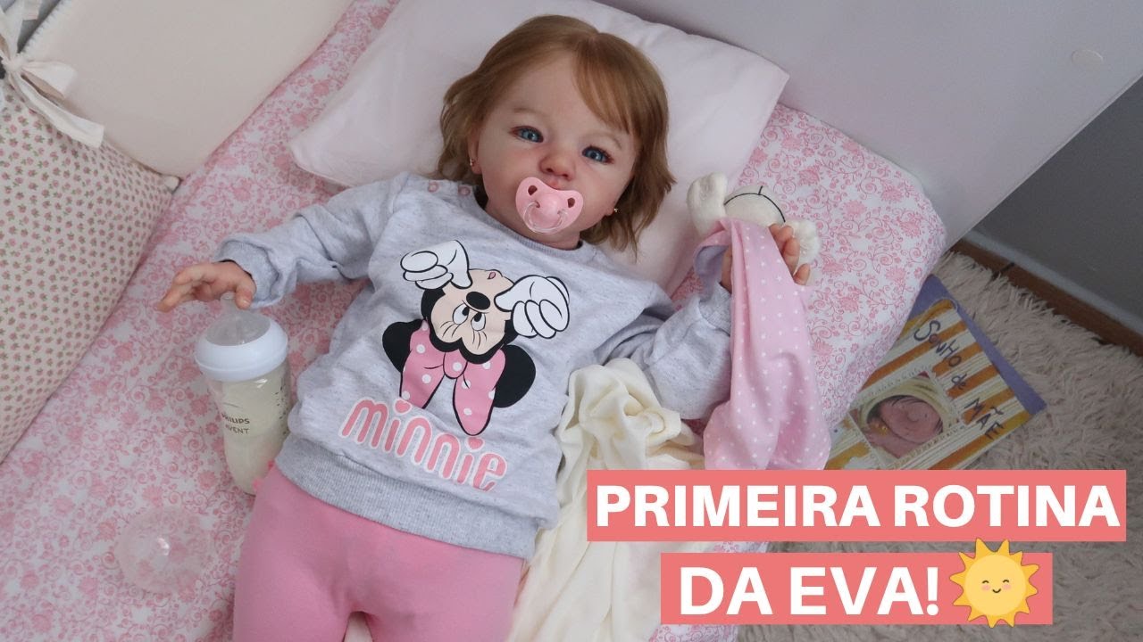 A PRIMEIRA ROTINA DA BEBÊ REBORN EVA 🍼🌞