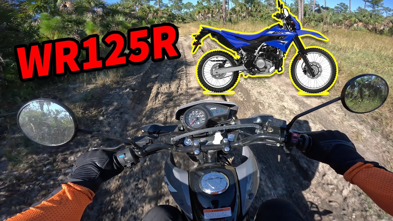 Новый Yamaha WR125R может стать ЛУЧШИМ спортивным мотоциклом двойного назначения для начинающих г...