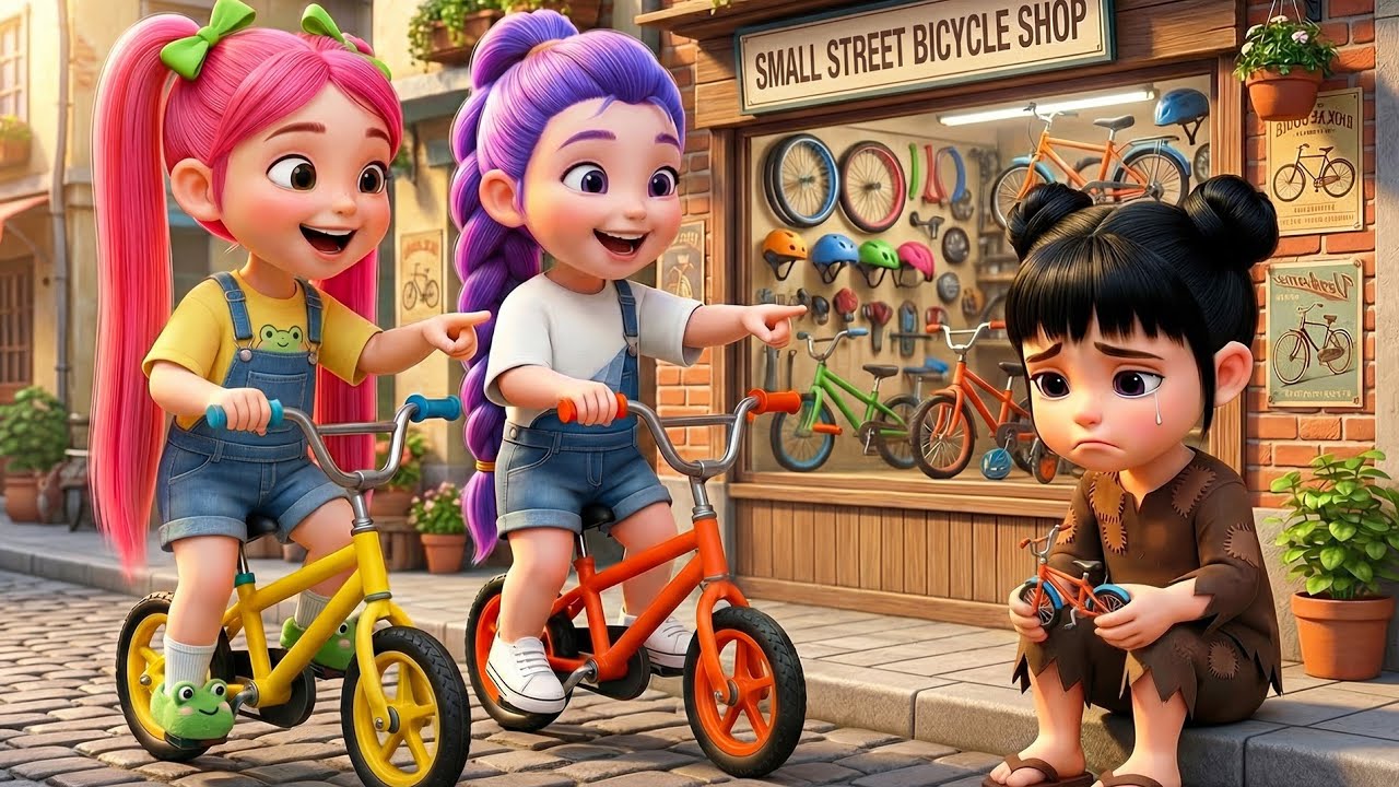 Rescuing Poor Baby Zoey After Being Mocked for Not Having a Bike | KPop Demon Hunters