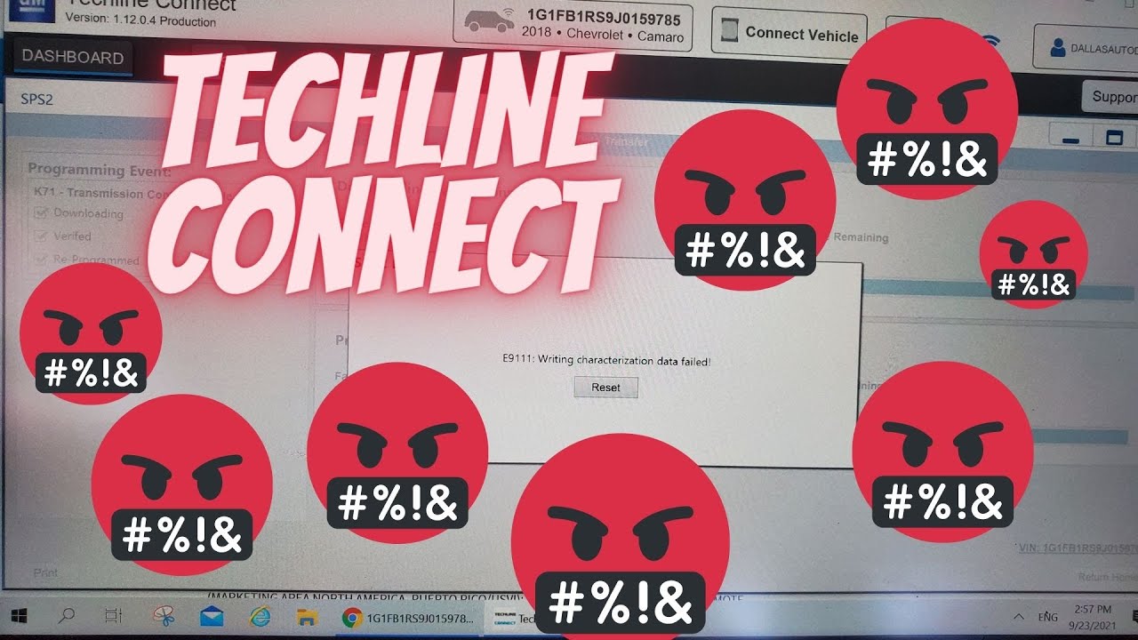 ACDelco Techline Connect Errors and 1st use
