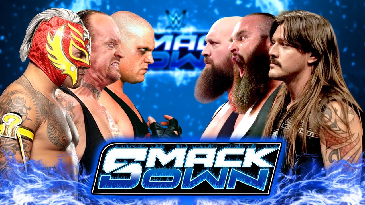 Rey Mysterio Undertaker Kane vs Dominik Mysterio Big Show Braun Strowman - WWE SMACKDOWN 09/Feb/26