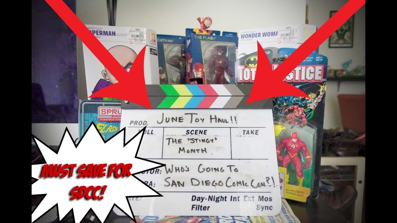 My June Toy Haul! Warming up for SDCC 2018!