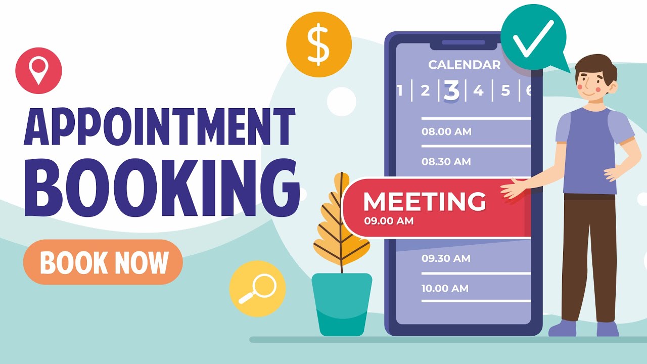 Powerful Appointment Booking System Website with Calendar, Time-Slots for Doctors, Lawyers WordPress