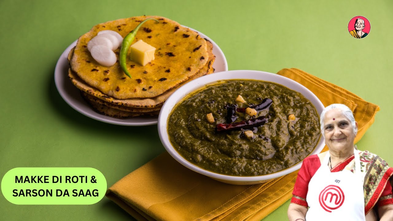 Gujju Ben goes Punjab I Makke Di Roti & Sarson da saag recipe I मक्के दी रोटी सरसों दा साग रेसिपी