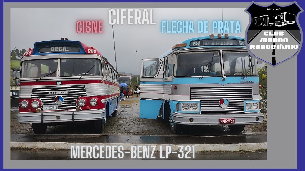 Ciferal Cisne e Flecha de Prata da Util em Mercedes-Benz LP-321