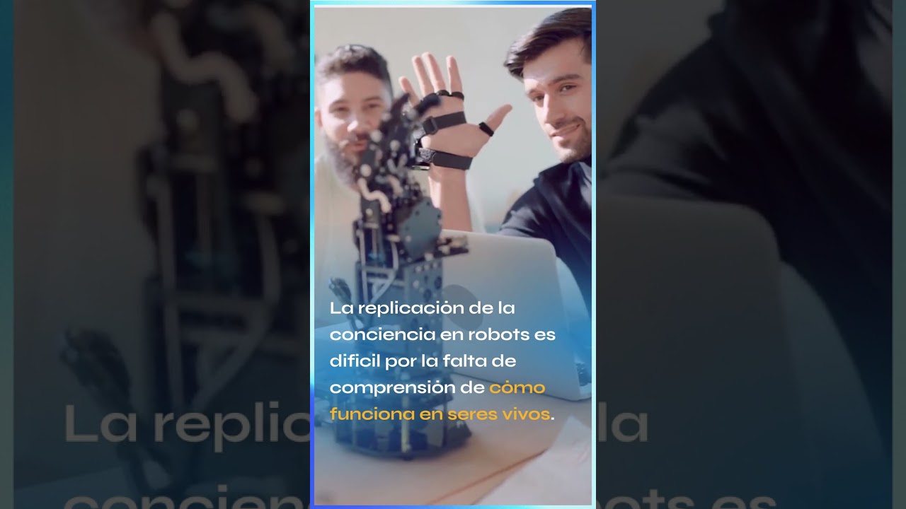 🧠🤖 Robots y consciencia, &iquest;es posible? #shorts