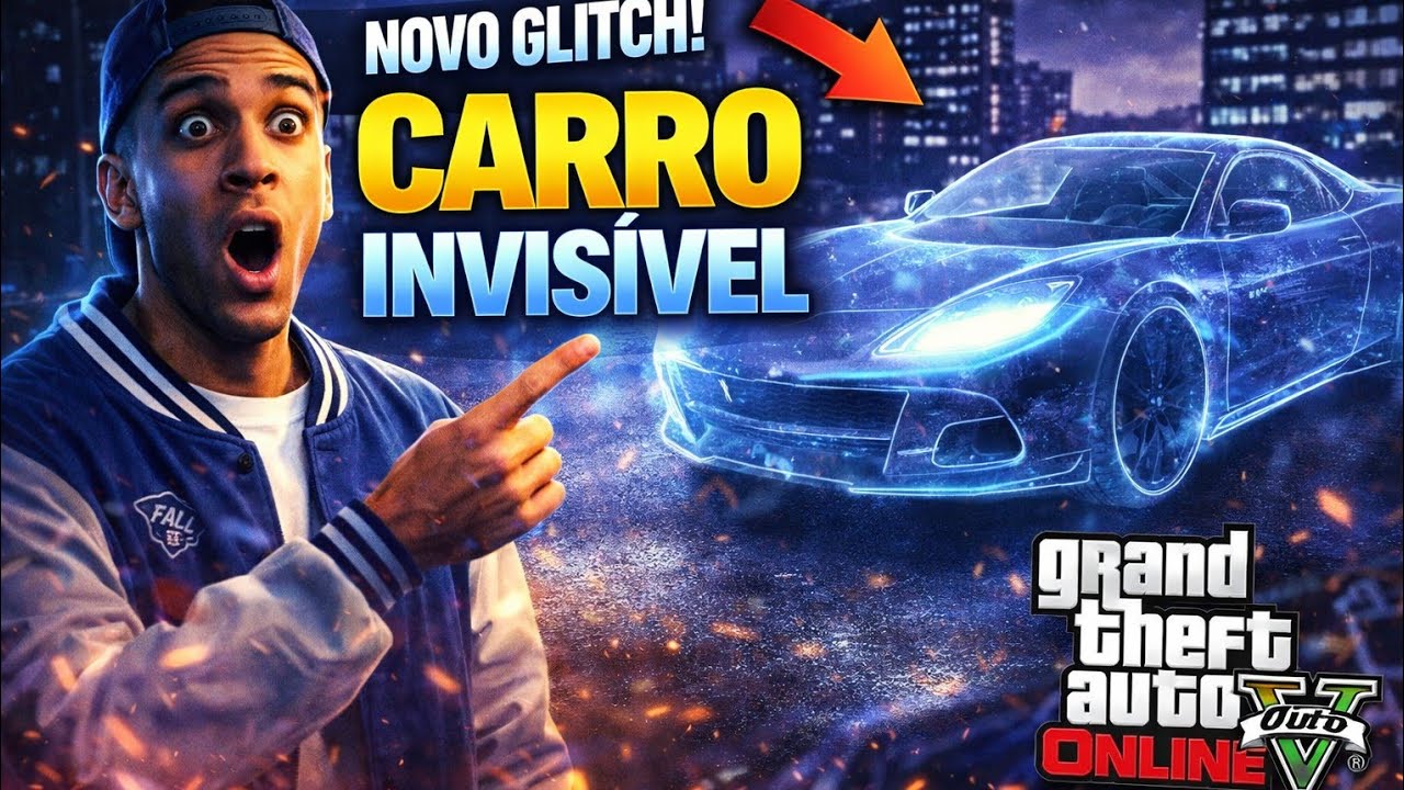 COMO DEIXAR O CARRO INVISÍVEL NO GTA V ONLINE 😱 | BUG INSANO (PS5/PS4)! 