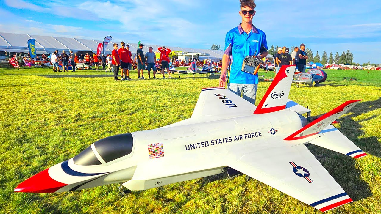NEW MIBO X-35 RC TURBINE JET DEMO FLIGHT