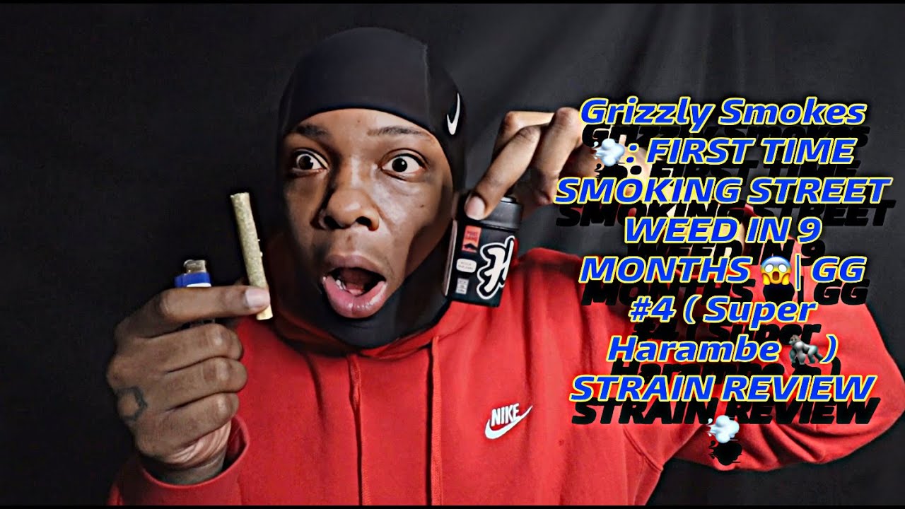 Grizzly Smokes : FIRST TIME SMOKING STREET WEED IN 9 MONTHS 😱|GG #4 (Super Haramb 🦍) STRAIN REVIEW