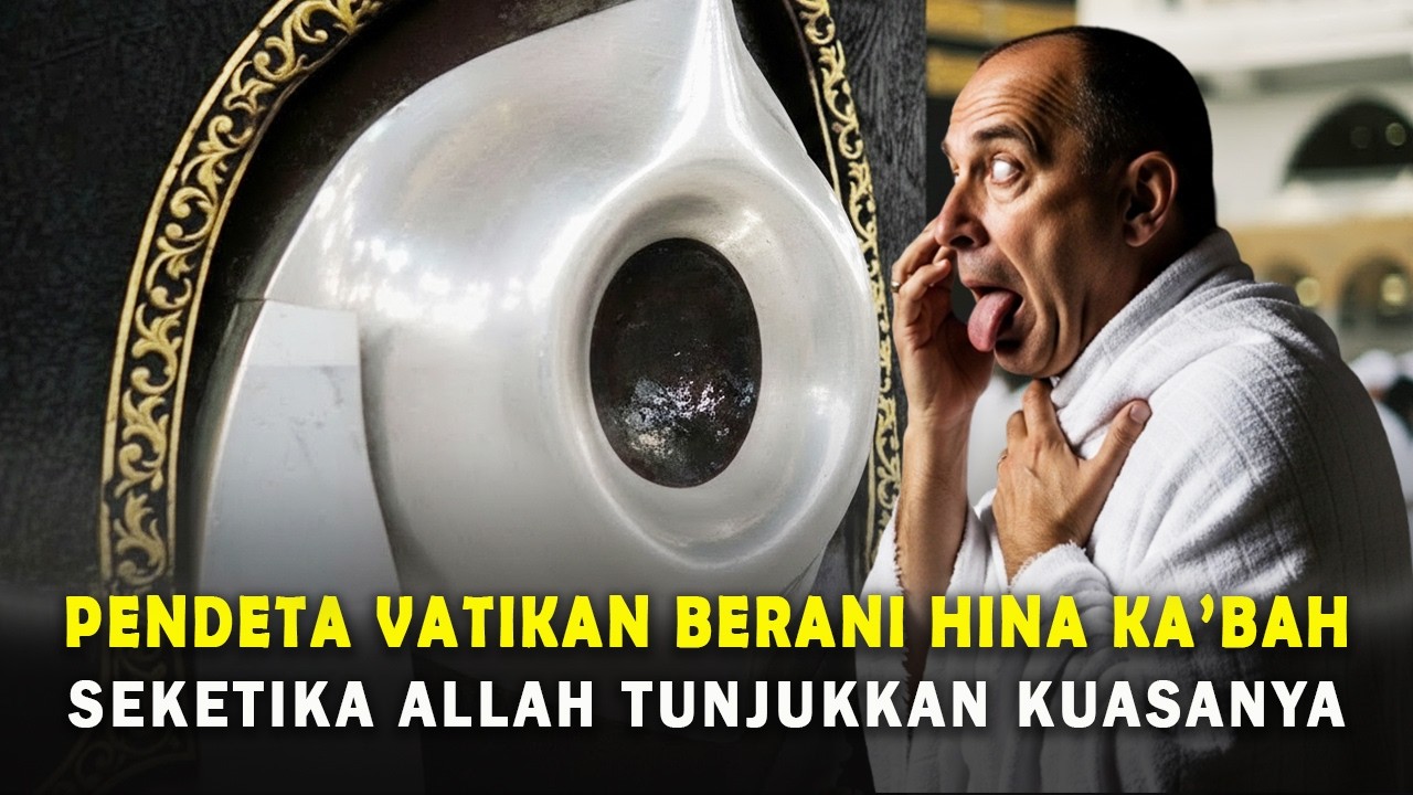 HEBOH❗ PENDETA VATIKAN BERANI HINA KA'BAH DI DEPAN JAMAAH, SEKETIKA ALLAH TUNJUKKAN KUASANYA