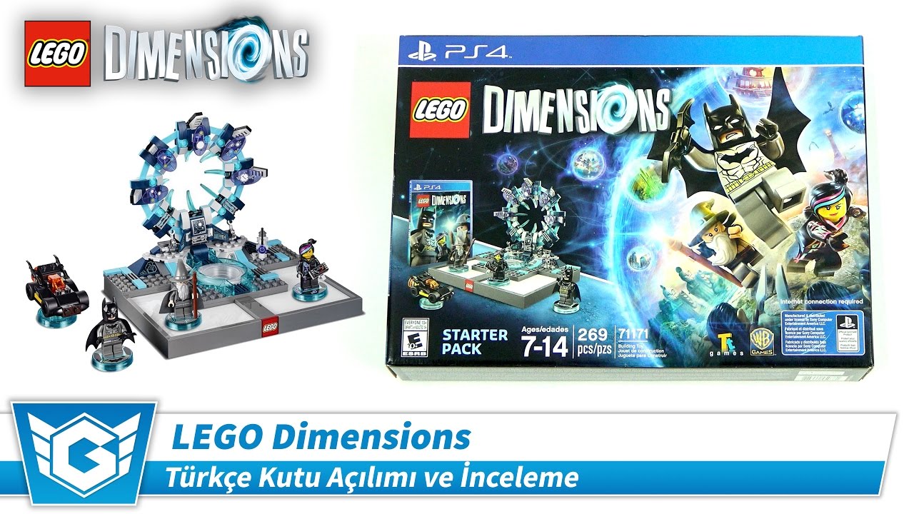 LEGO Dimensions | Türkçe Kutu Açılımı ve İnceleme | 4K UHD Kalitesinde