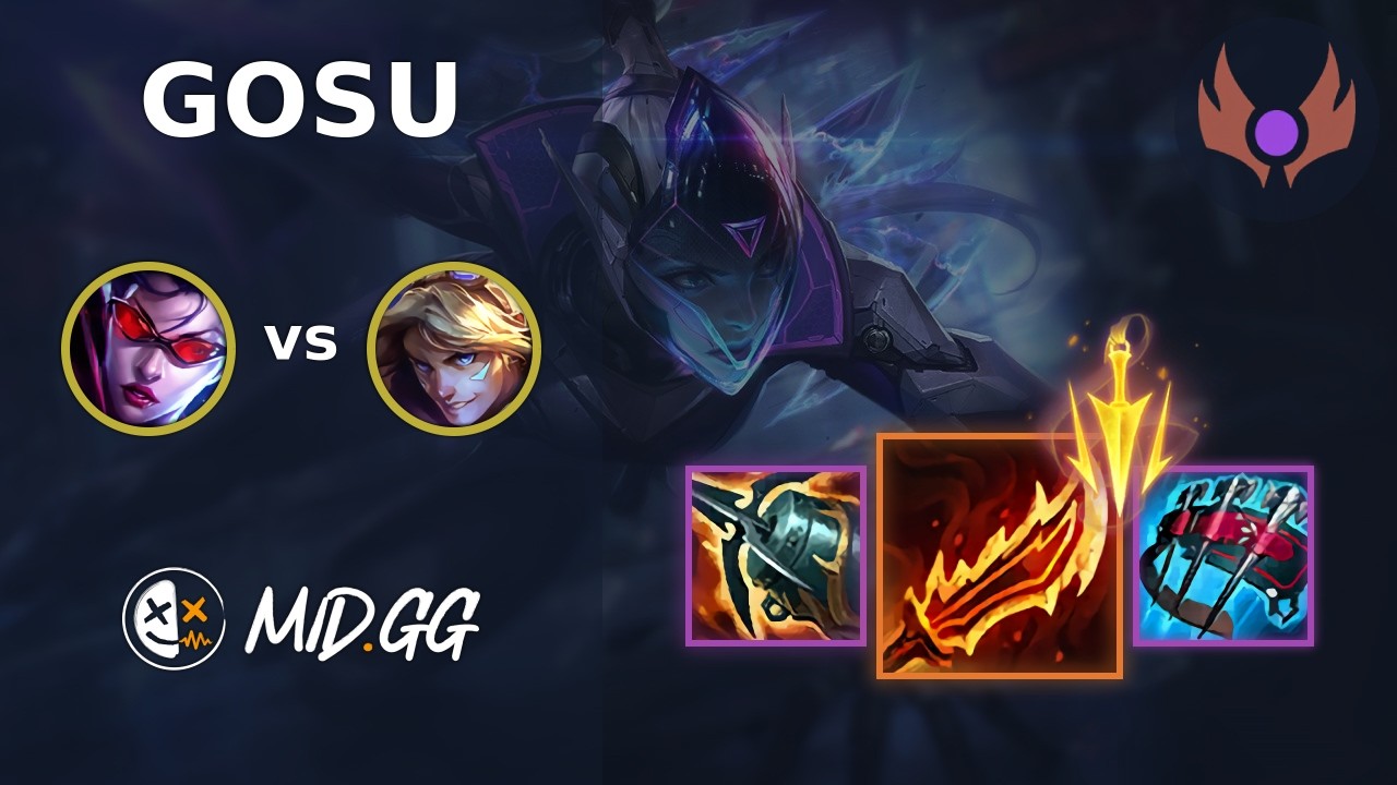 MID.GG: [ Gosu ] Vayne BOT vs Ezreal | NA MASTER | LOL Season 2026