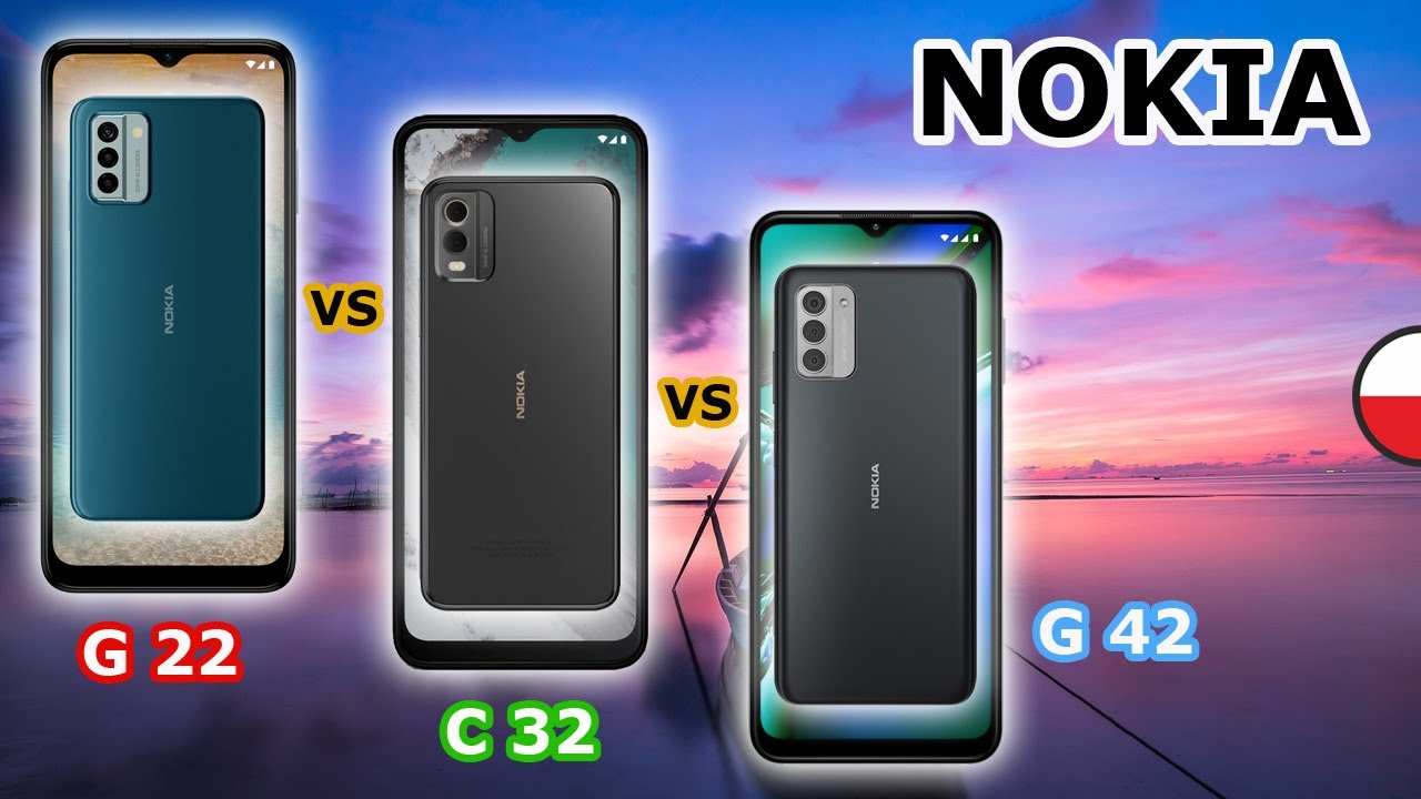 Nokia G22 - vs - Nokia C32 - vs - Nokia G42