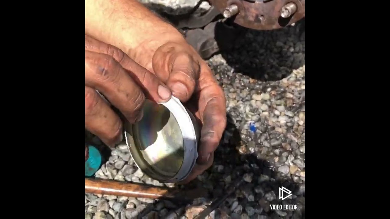 Mantenimiento y ajuste de rodamiento delantero de camión izuzu npr (2) segunda parte