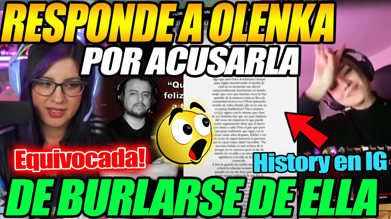 😲Umi Responde a Olenka!!😲 Por acusarla de burlarse de ella con su relacion con Iwo Bejar Kalinosky😲