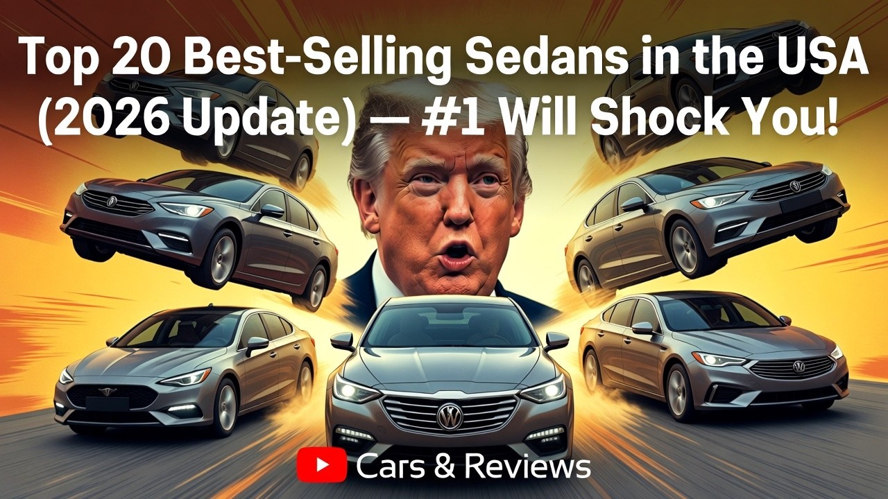 Top 20 Best-Selling Sedans in the USA (2026 Update) — #1 Will Shock You!