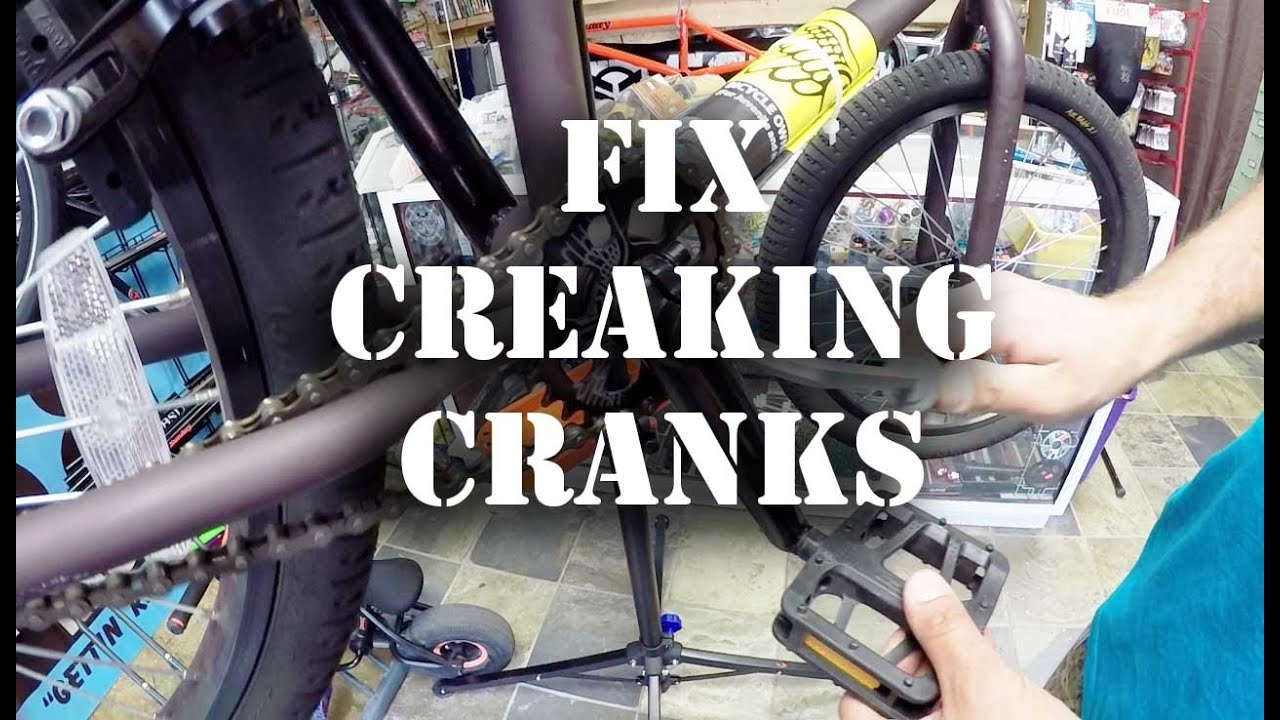 Как устранить скрип шатунов BMX на Harvester Bikes