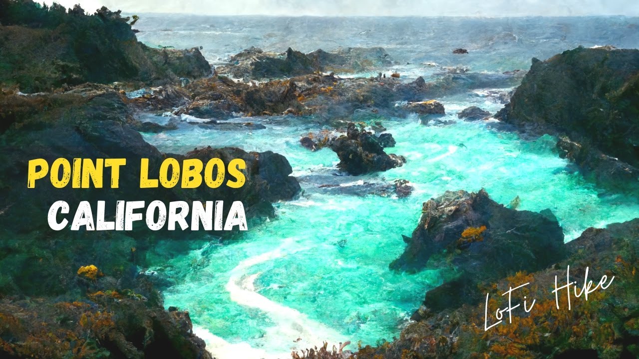 4K Point Lobos, Carmel, California | Walking Tour | LoFi Beats